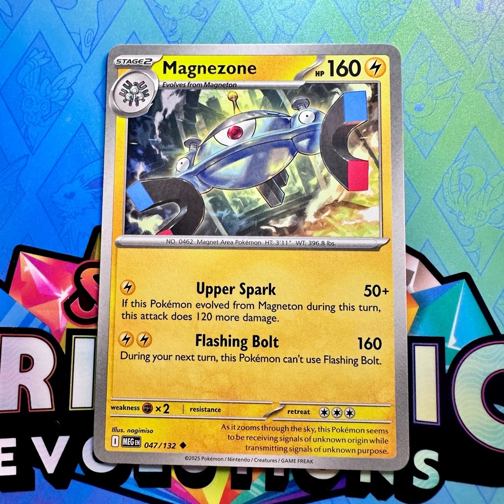 magnezone (047/132) - uncommon — pokémon: mega evolutions